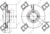 DJ PARTS BD1284 Brake Disc